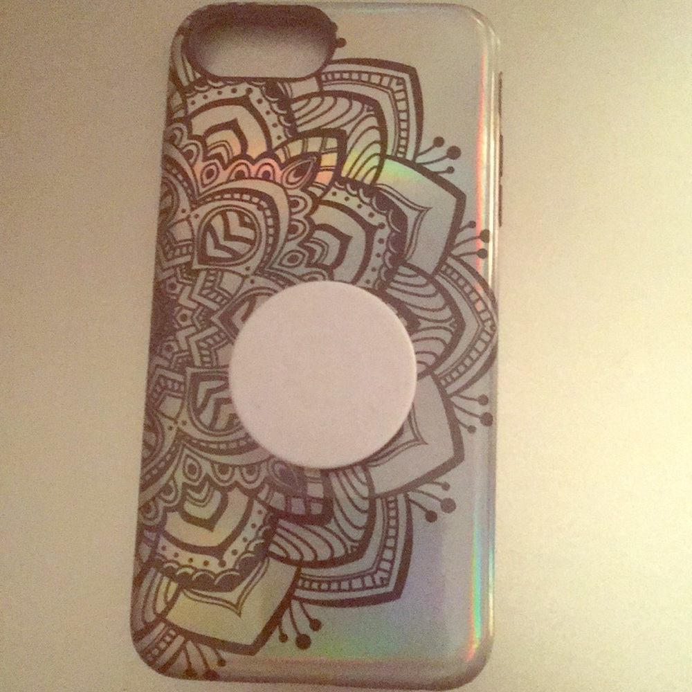iPhone 6 Plus Phone Case with a popsocket🤪